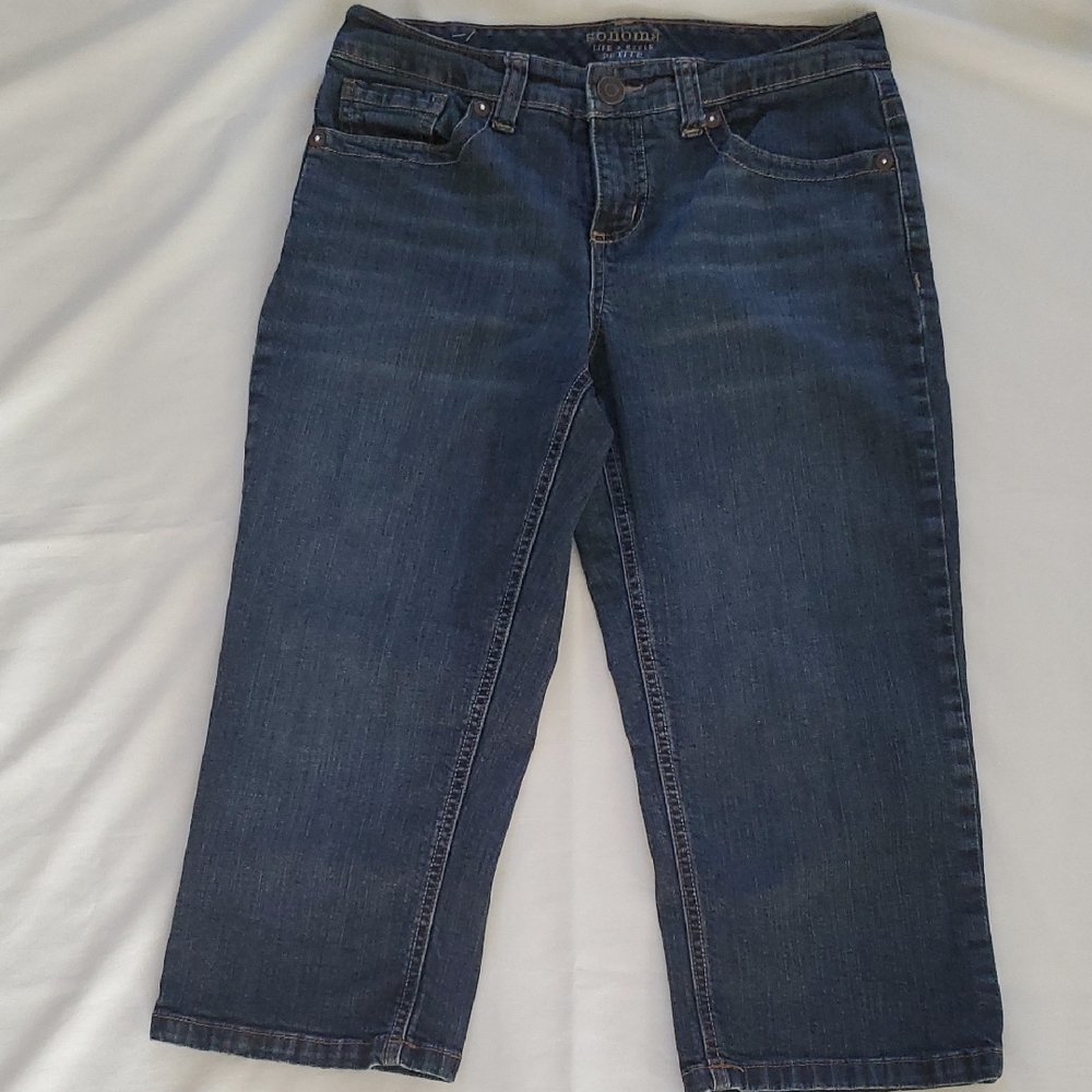 Sonoma Dark Blue Capri Women’s Jeans
